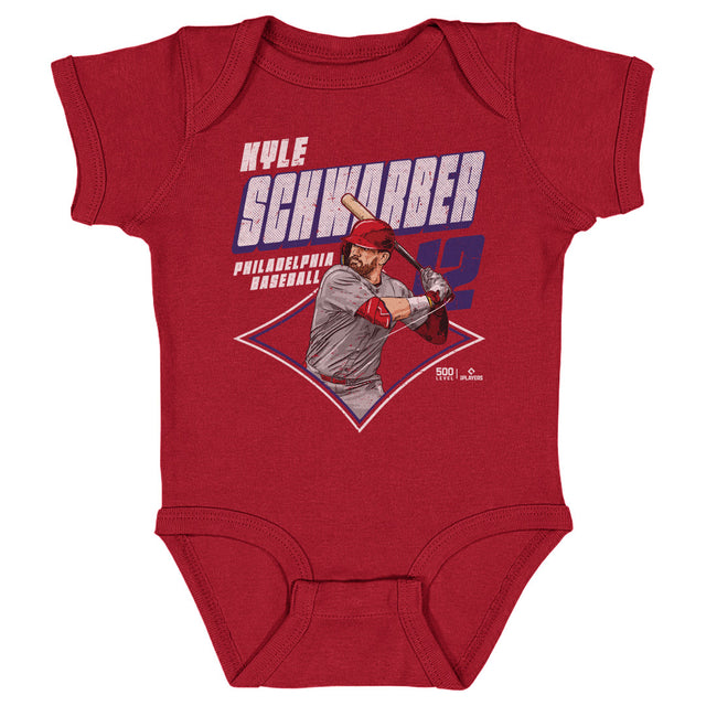 Kyle Schwarber Kids Baby Onesie | 500 LEVEL