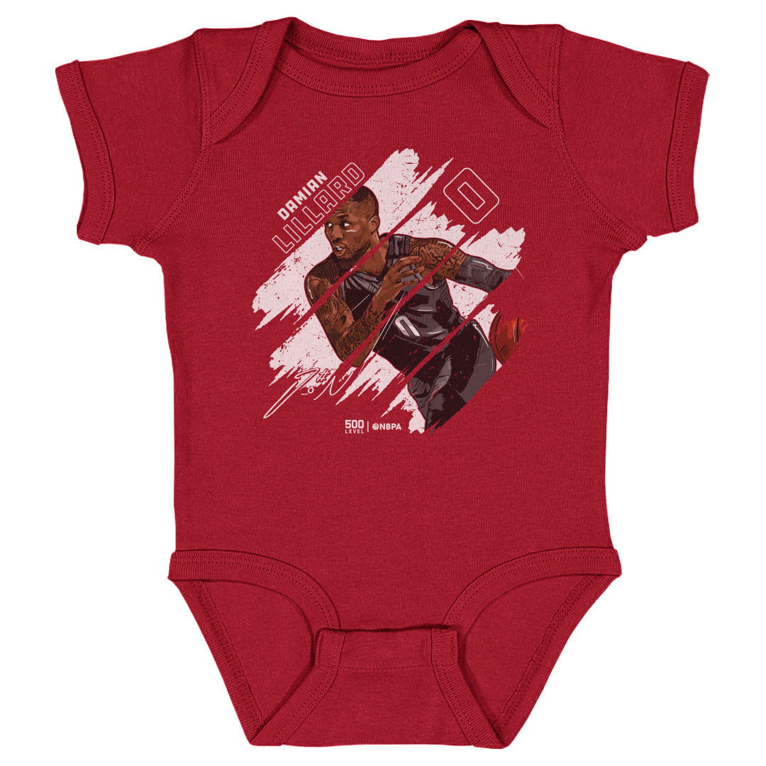 Damian Lillard Kids Baby Onesie | 500 LEVEL