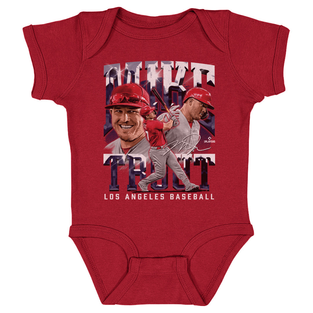 Mike Trout Kids Baby Onesie | 500 LEVEL