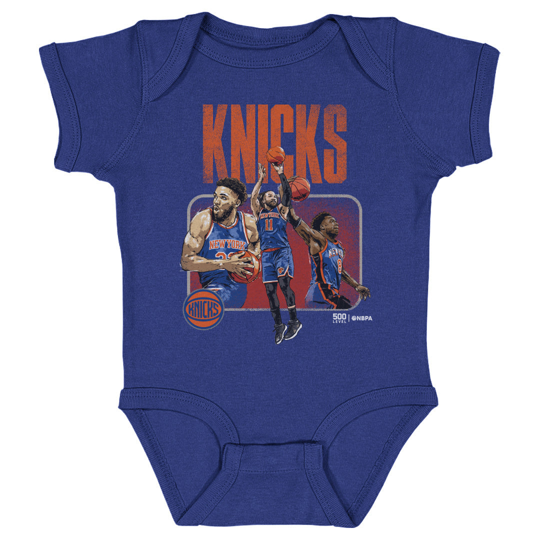 New York Knicks Kids Baby Onesie | 500 LEVEL