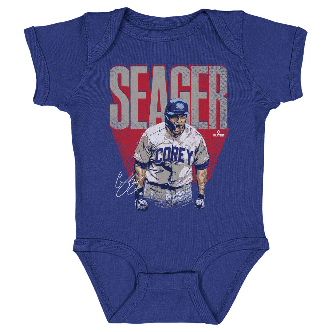 Corey Seager Kids Baby Onesie | 500 LEVEL