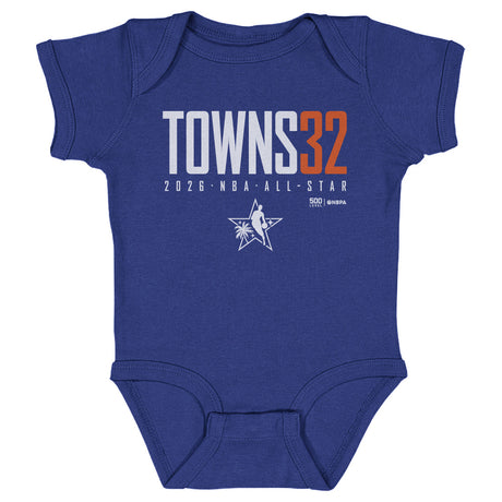 Karl-Anthony Towns Kids Baby Onesie | 500 LEVEL