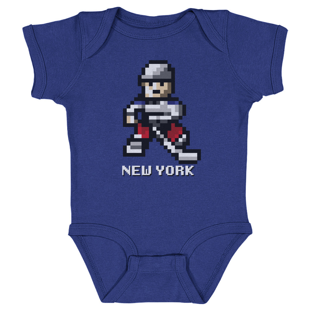 New York R Hockey Kids Baby Onesie | 500 LEVEL