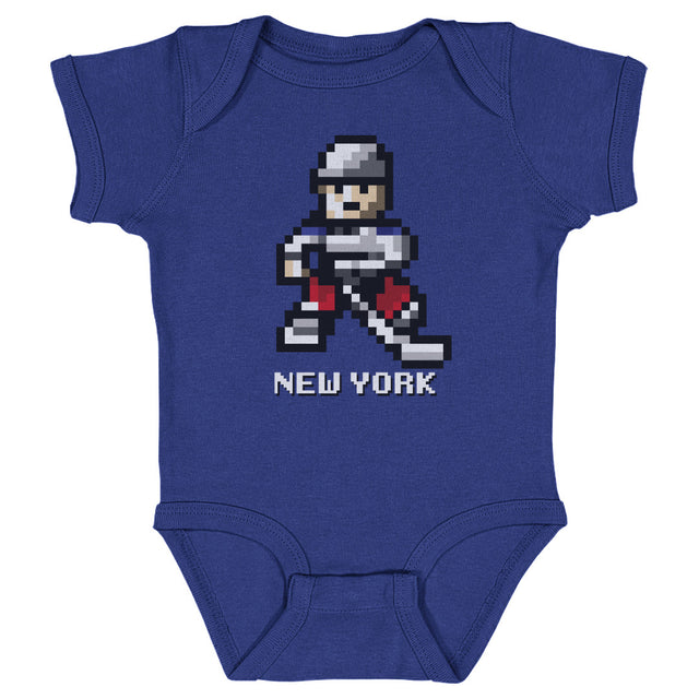 New York R Hockey Kids Baby Onesie | 500 LEVEL