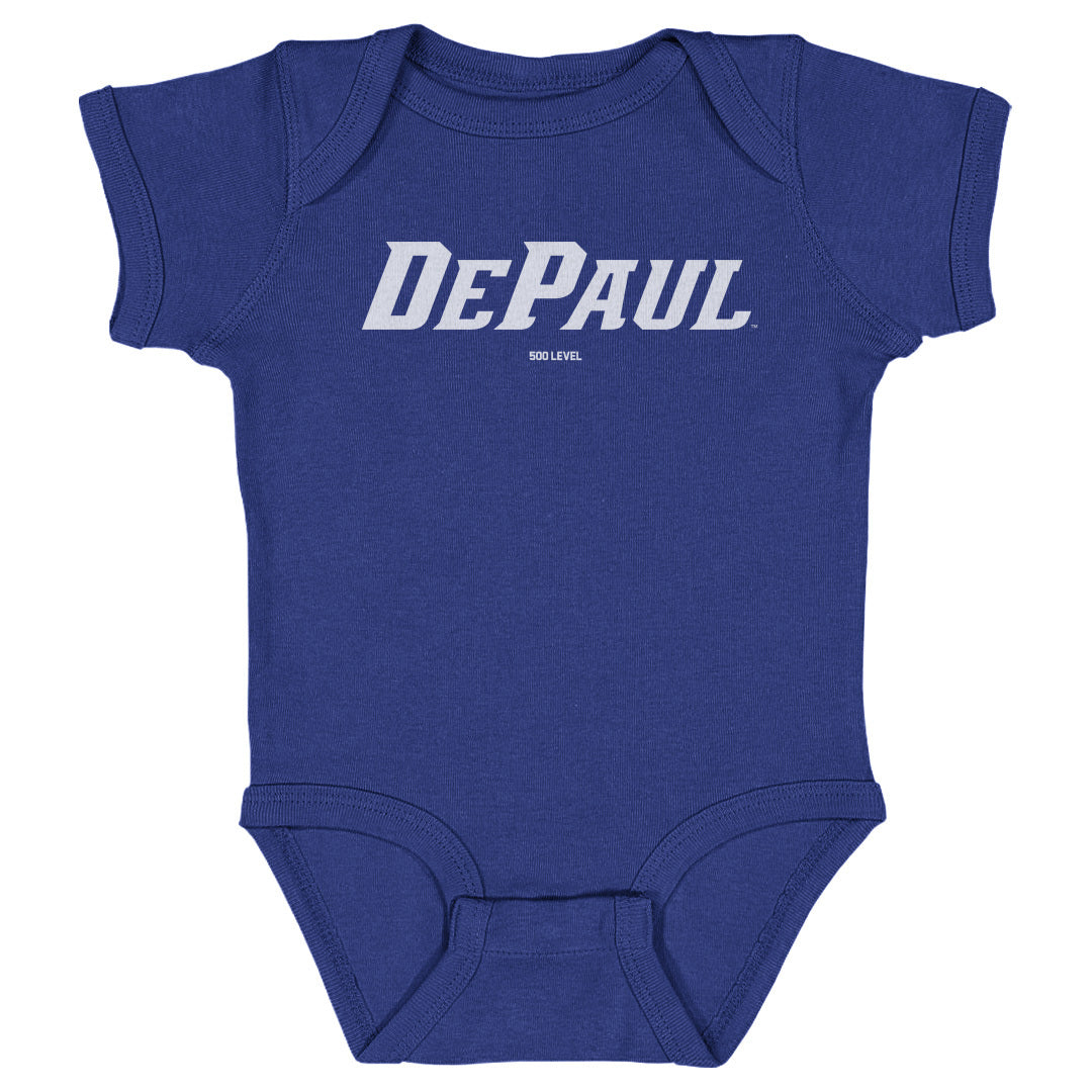DePaul Blue Demons Kids Baby Onesie | 500 LEVEL