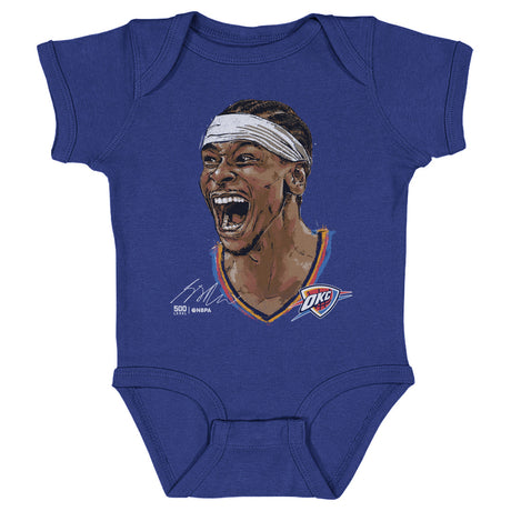 Shai Gilgeous-Alexander Kids Baby Onesie | 500 LEVEL