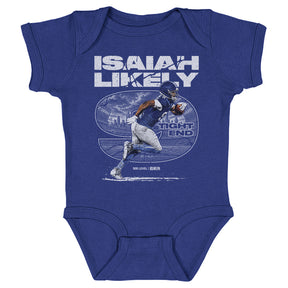 Isaiah Likely Kids Baby Onesie | 500 LEVEL