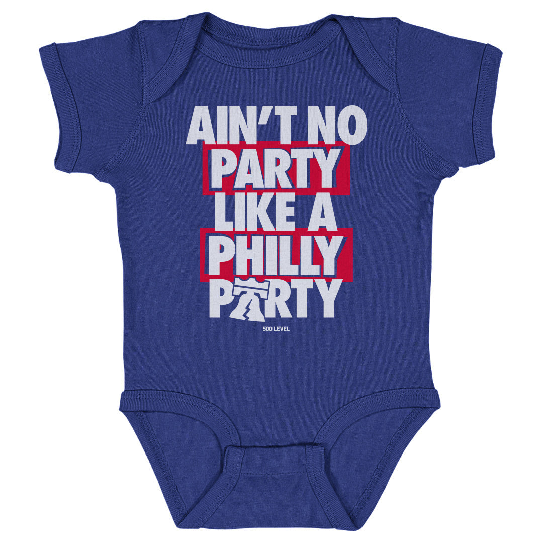 Philadelphia Basketball Kids Baby Onesie | 500 LEVEL