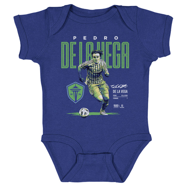 Pedro De La Vega Kids Baby Onesie | 500 LEVEL