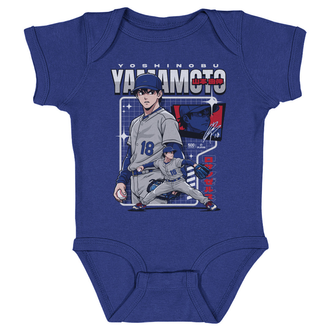 Yoshinobu Yamamoto Kids Baby Onesie | 500 LEVEL
