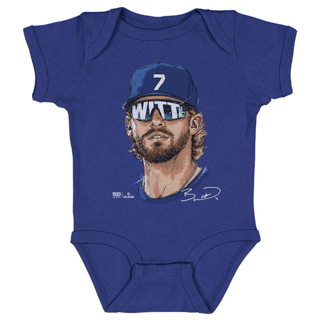 Bobby Witt Jr. Kids Baby Onesie | 500 LEVEL