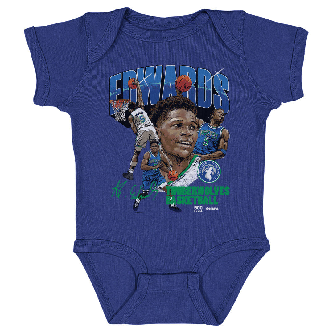Anthony Edwards Kids Baby Onesie | 500 LEVEL