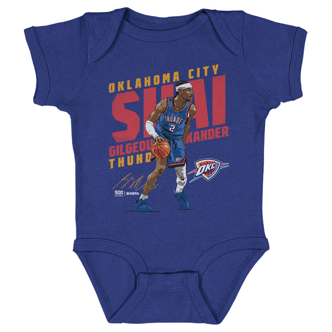 Shai Gilgeous-Alexander Kids Baby Onesie | 500 LEVEL