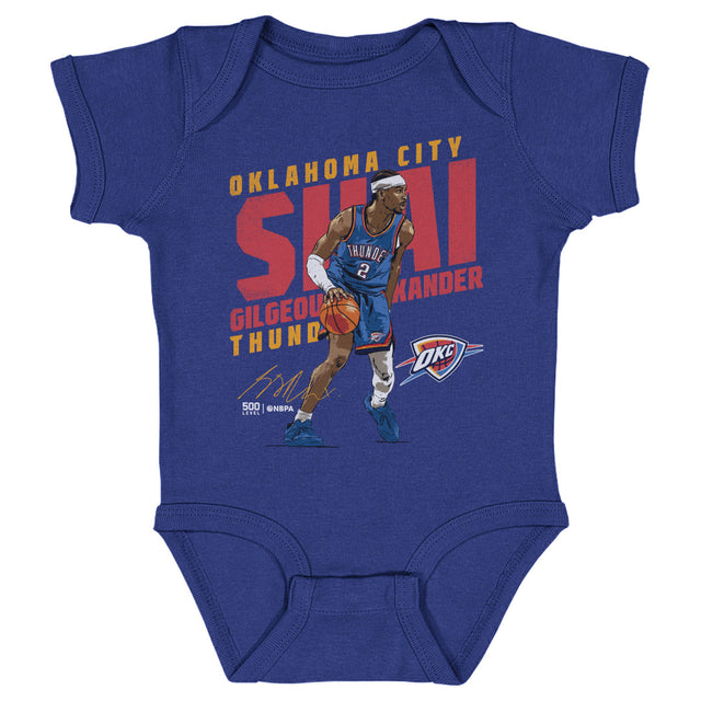 Shai Gilgeous-Alexander Kids Baby Onesie | 500 LEVEL