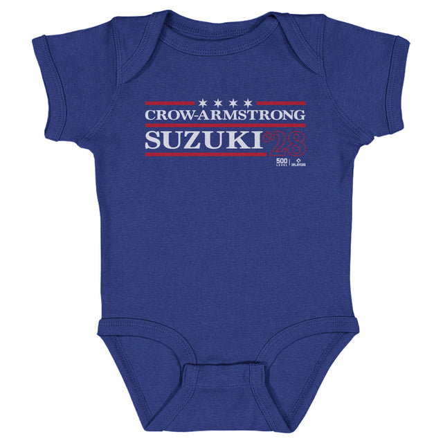 Pete Crow-Armstrong Kids Baby Onesie | 500 LEVEL