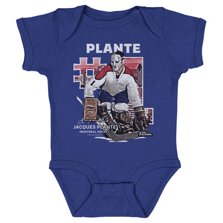 Jacques Plante Kids Baby Onesie | 500 LEVEL