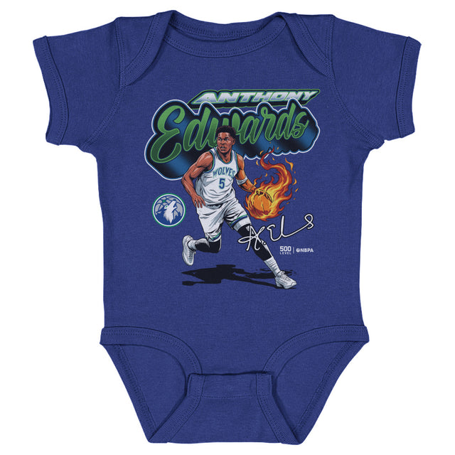Anthony Edwards Kids Baby Onesie | 500 LEVEL