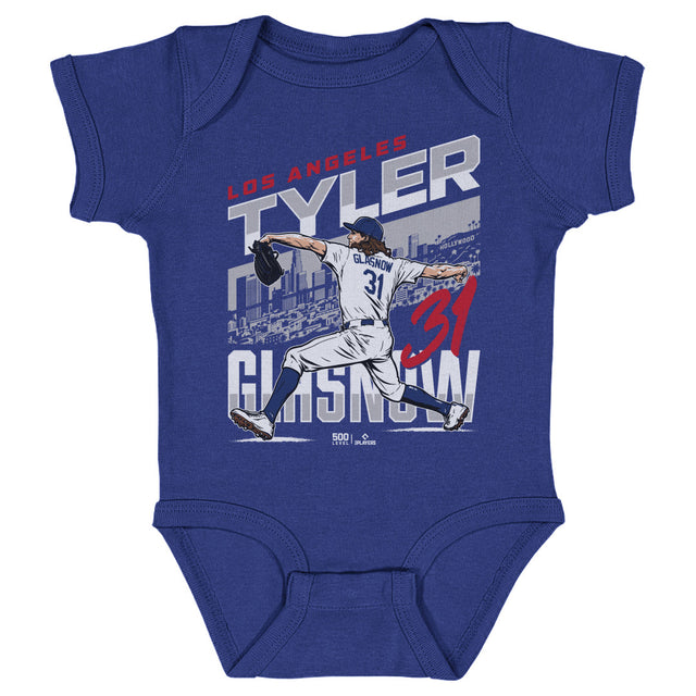 Tyler Glasnow Kids Baby Onesie | 500 LEVEL