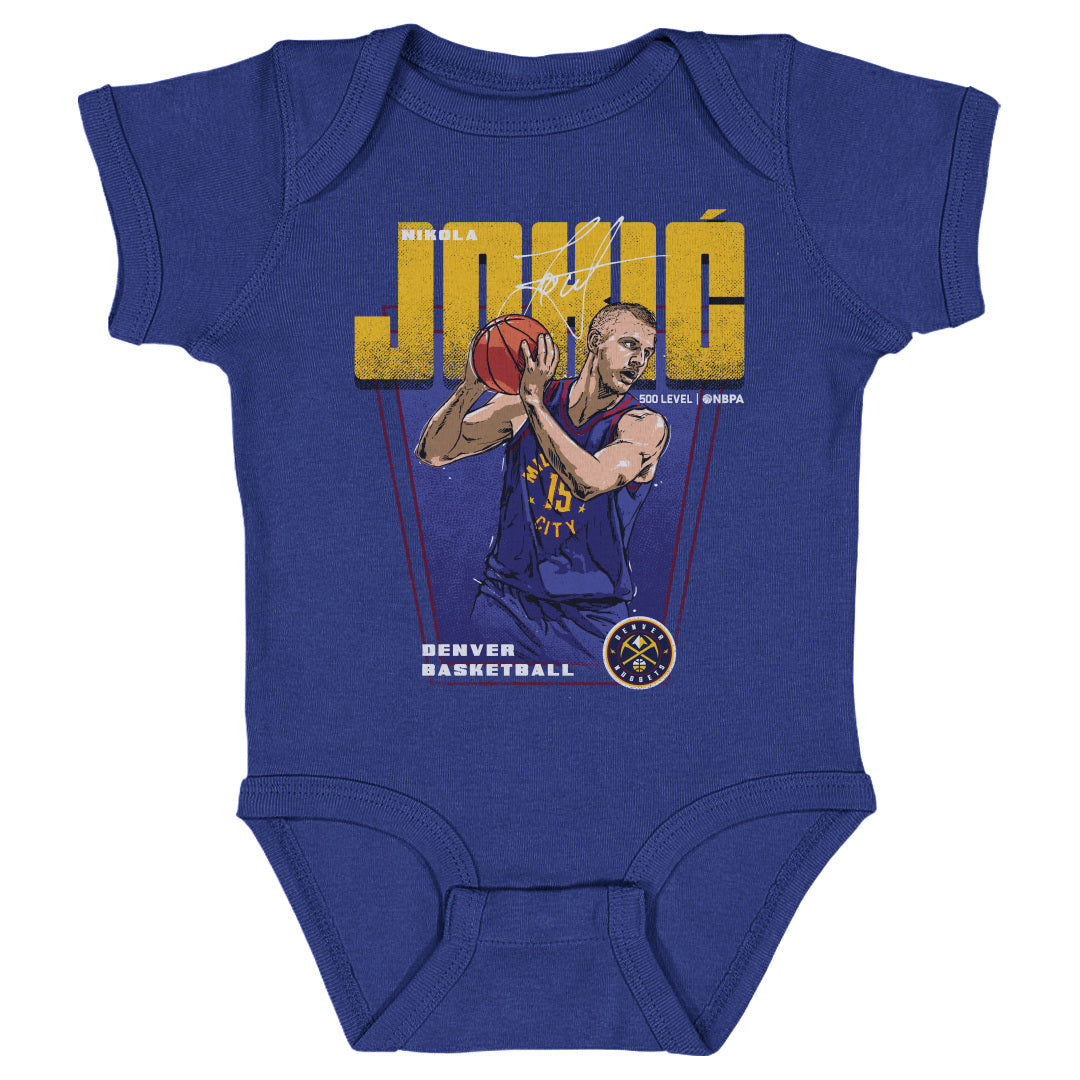 Nikola Jokic Kids Baby Onesie | 500 LEVEL