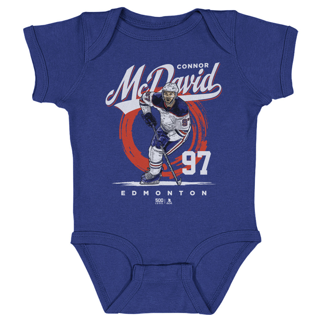 Connor McDavid Kids Baby Onesie | 500 LEVEL