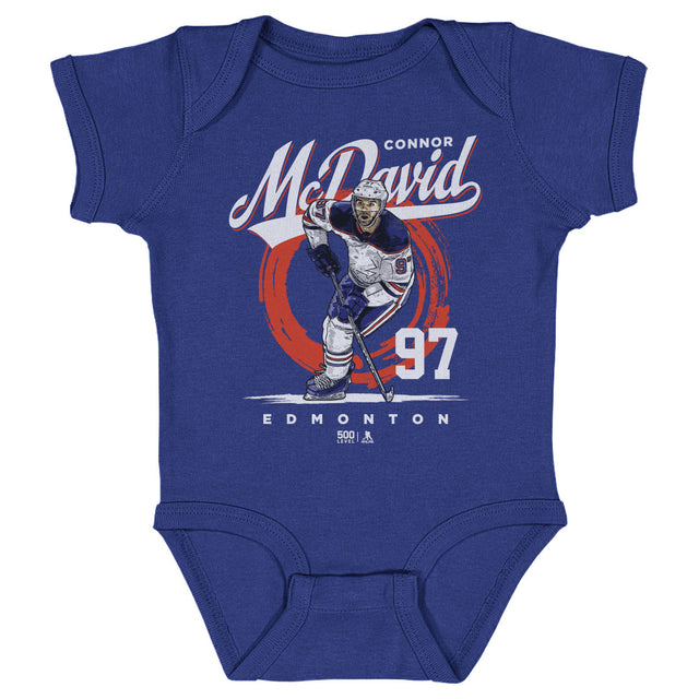 Connor McDavid Kids Baby Onesie | 500 LEVEL