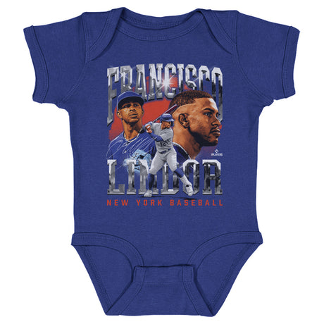 Francisco Lindor Kids Baby Onesie | 500 LEVEL