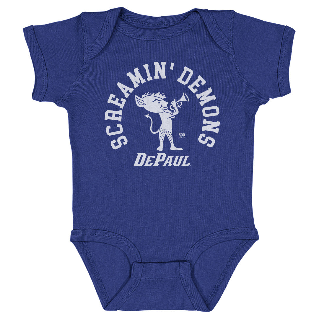 DePaul Blue Demons Kids Baby Onesie | 500 LEVEL