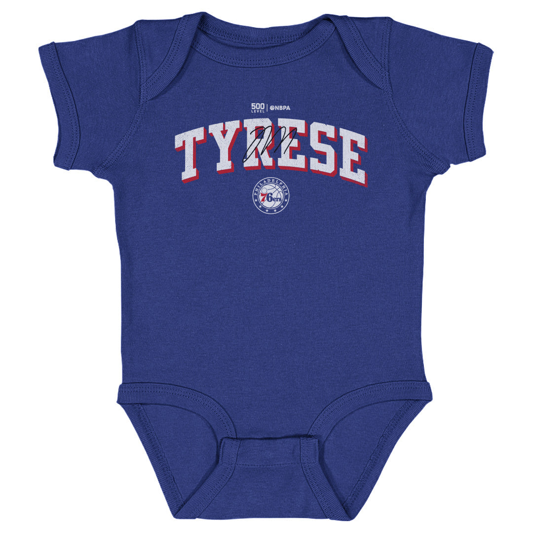 Tyrese Maxey Kids Baby Onesie | 500 LEVEL
