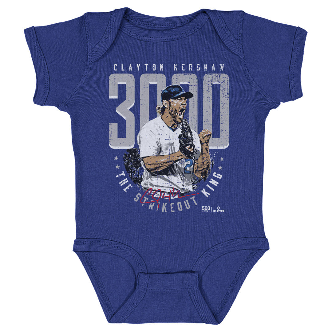Clayton Kershaw Kids Baby Onesie | 500 LEVEL