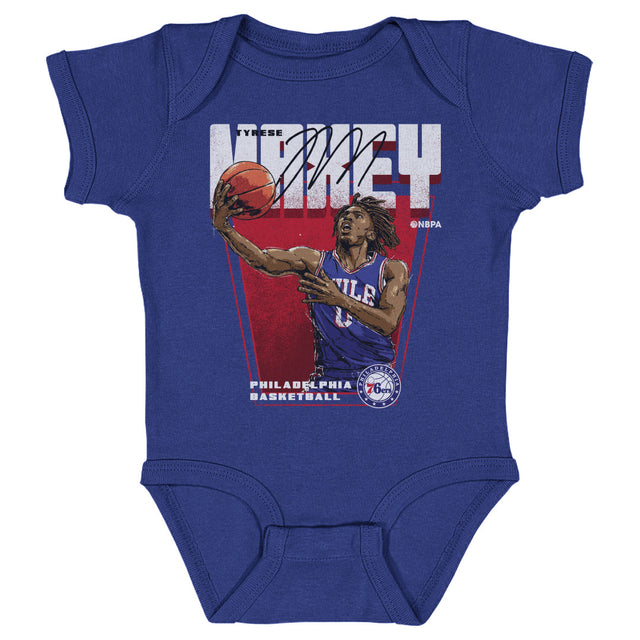 Tyrese Maxey Kids Baby Onesie | 500 LEVEL