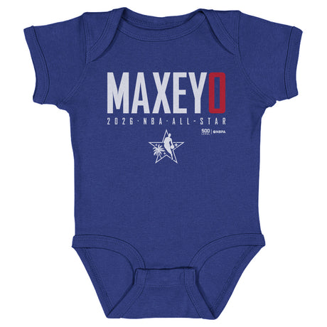 Tyrese Maxey Kids Baby Onesie | 500 LEVEL