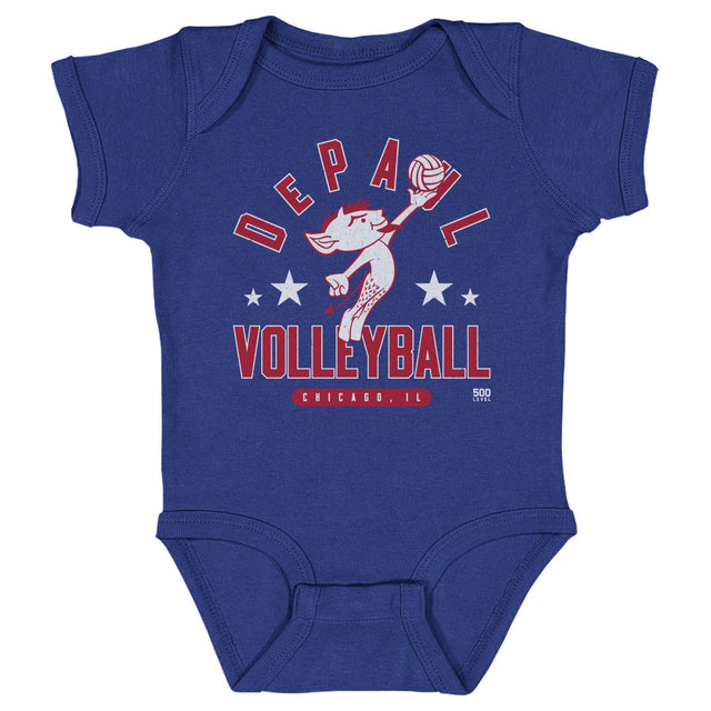 DePaul Blue Demons Kids Baby Onesie | 500 LEVEL