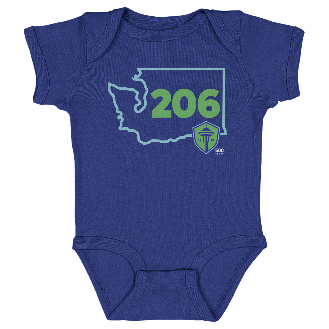 Seattle Sounders FC Kids Baby Onesie | 500 LEVEL