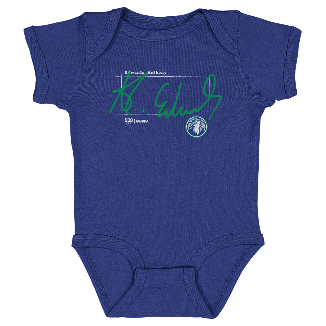 Anthony Edwards Kids Baby Onesie | 500 LEVEL