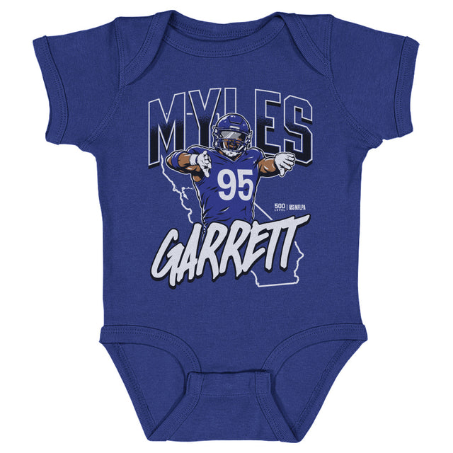 Myles Garrett Kids Baby Onesie | 500 LEVEL
