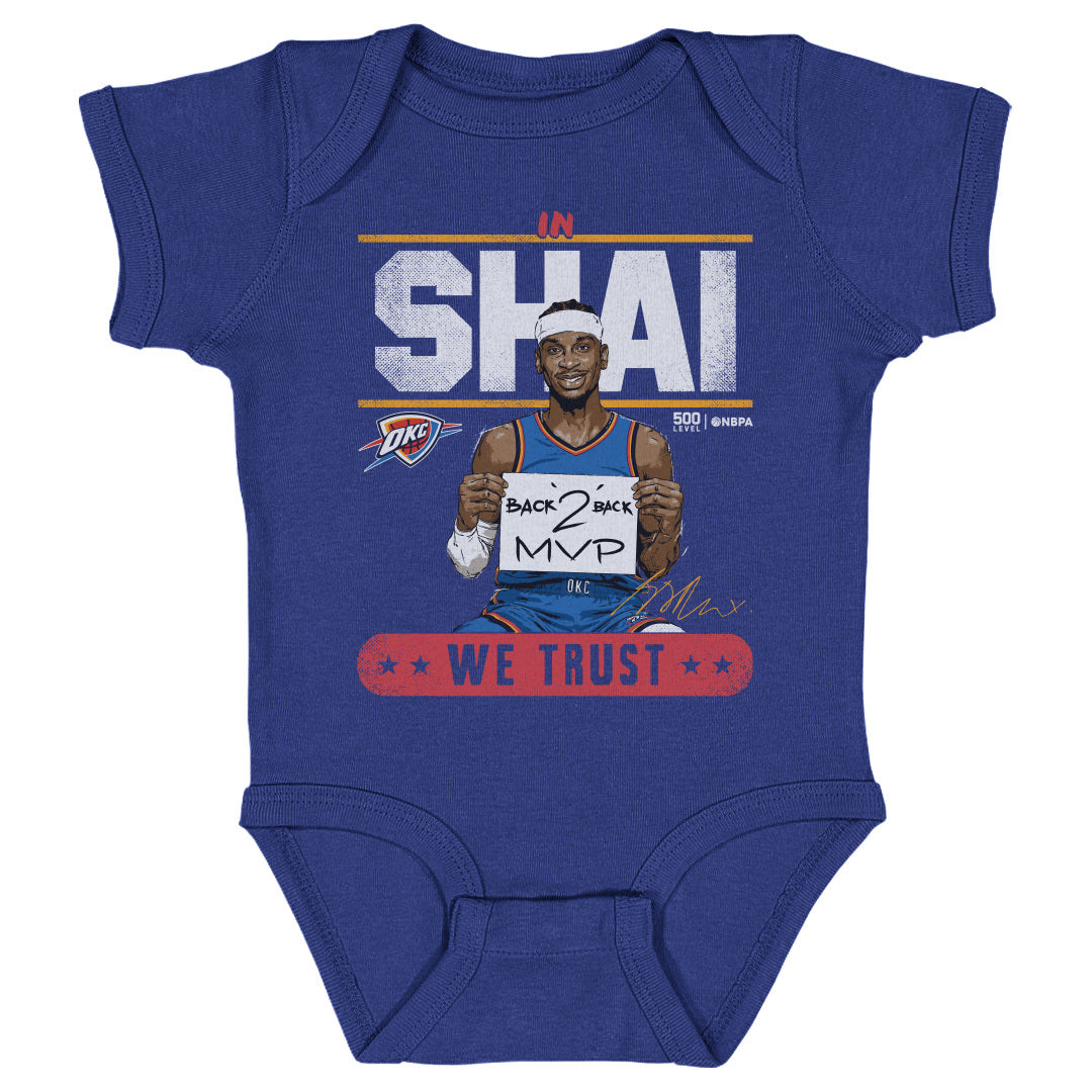 Shai Gilgeous-Alexander Kids Baby Onesie | 500 LEVEL
