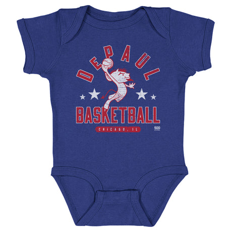 DePaul Blue Demons Kids Baby Onesie | 500 LEVEL