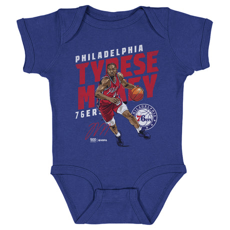 Tyrese Maxey Kids Baby Onesie | 500 LEVEL