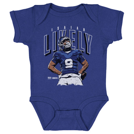 Isaiah Likely Kids Baby Onesie | 500 LEVEL
