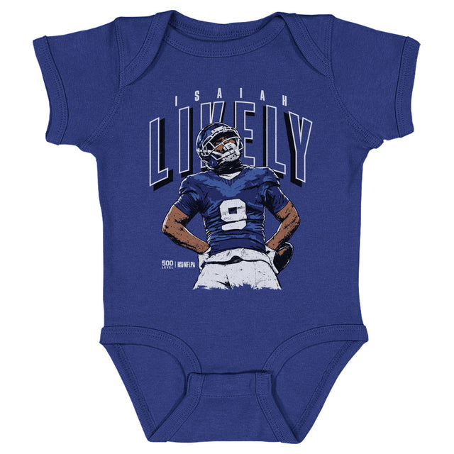 Isaiah Likely Kids Baby Onesie | 500 LEVEL