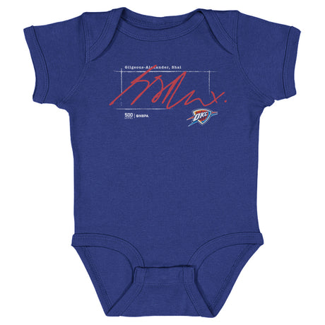 Shai Gilgeous-Alexander Kids Baby Onesie | 500 LEVEL