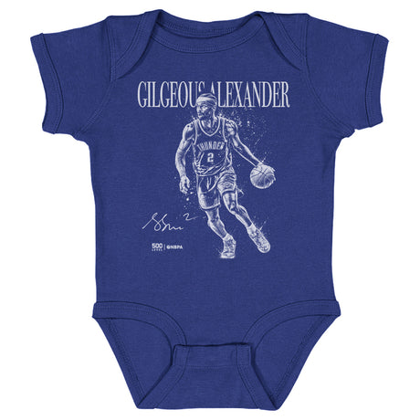 Shai Gilgeous-Alexander Kids Baby Onesie | 500 LEVEL