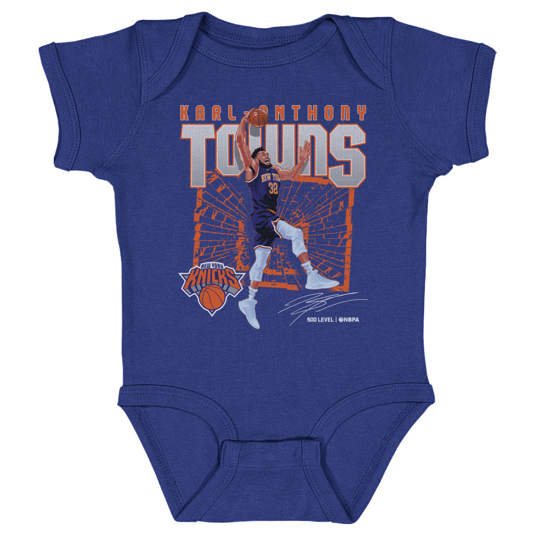 Karl-Anthony Towns Kids Baby Onesie | 500 LEVEL