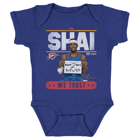 Shai Gilgeous-Alexander Kids Baby Onesie | 500 LEVEL
