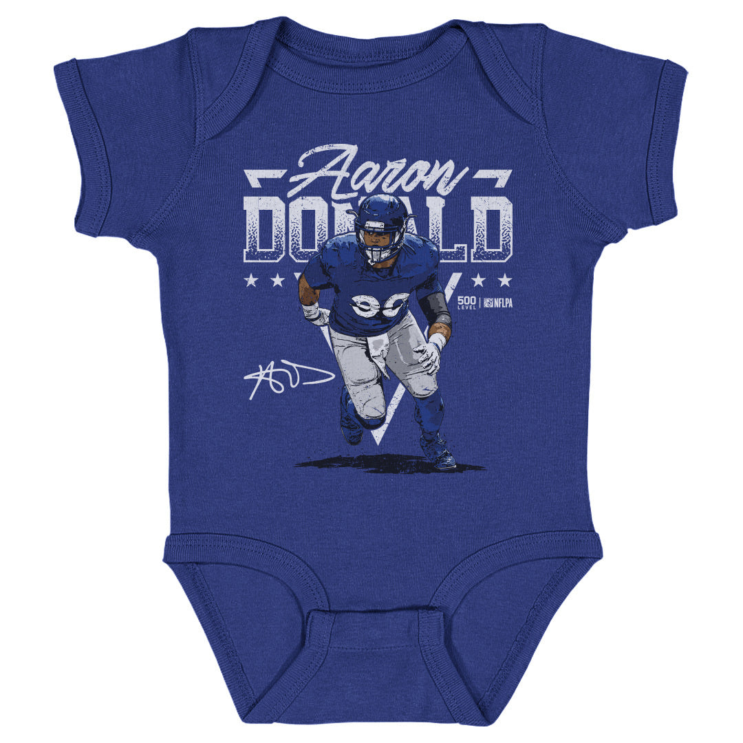 Aaron Donald Kids Baby Onesie | 500 LEVEL