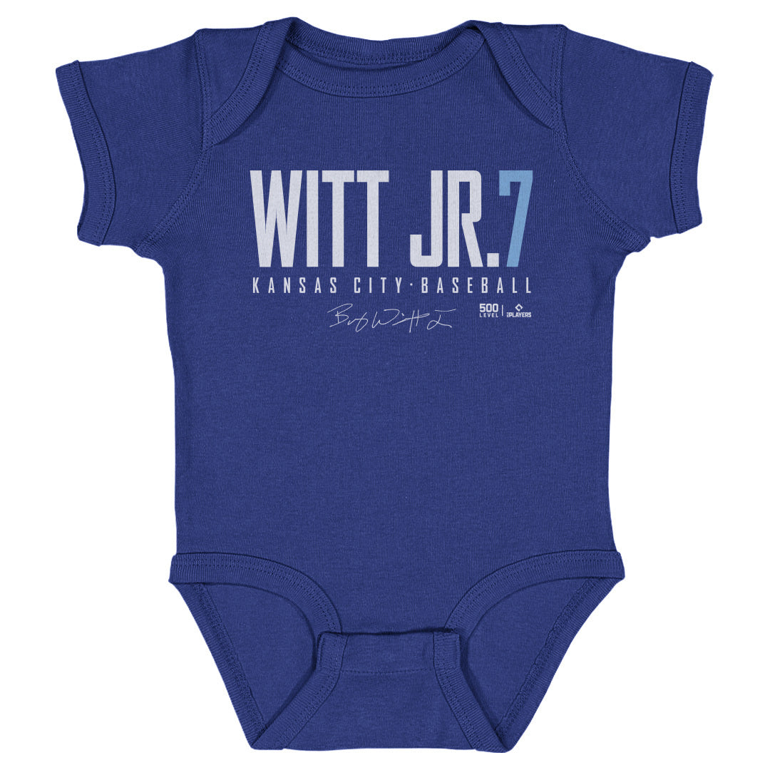 Bobby Witt Jr. Kids Baby Onesie | 500 LEVEL