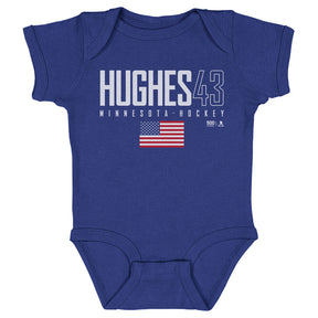 Quinn Hughes Kids Baby Onesie | 500 LEVEL