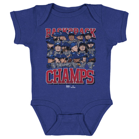 Los Angeles D Baseball Kids Baby Onesie | 500 LEVEL