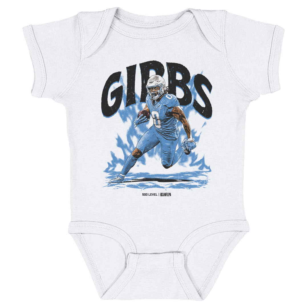 Jahmyr Gibbs Kids Baby Onesie | 500 LEVEL