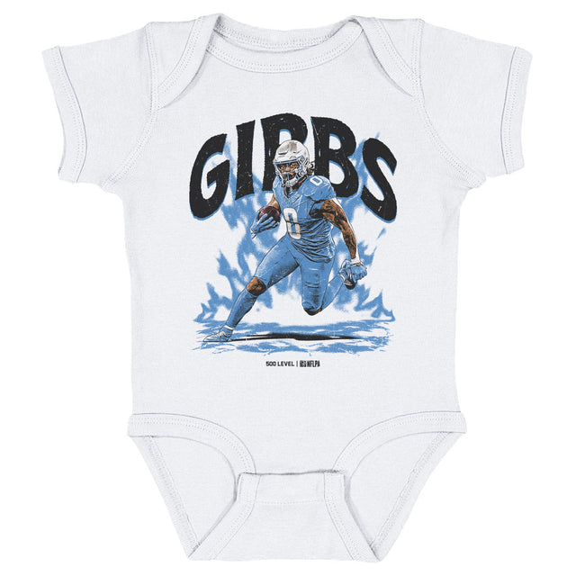 Jahmyr Gibbs Kids Baby Onesie | 500 LEVEL
